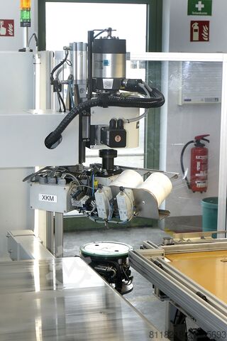 CNC rotaciona glava šivaće mašine PFAFF-KSL KSL110 - CNC-Drehkopf Nähanlage 2500x800