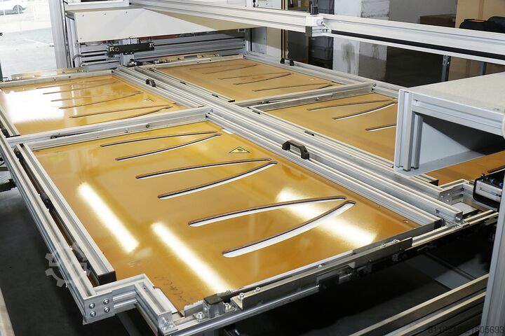 CNC rotaciona glava šivaće mašine PFAFF-KSL KSL110 - CNC-Drehkopf Nähanlage 2500x800