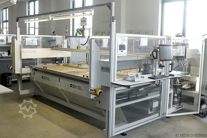 CNC rotaciona glava šivaće mašine PFAFF-KSL KSL110 - CNC-Drehkopf Nähanlage 2500x800