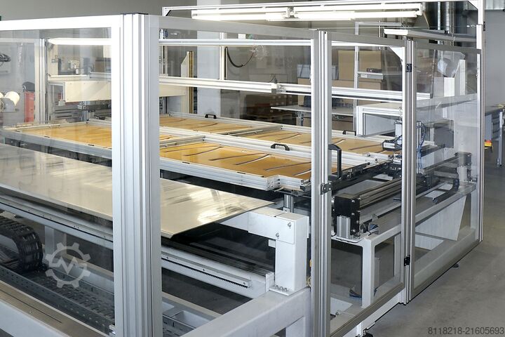 CNC rotaciona glava šivaće mašine PFAFF-KSL KSL110 - CNC-Drehkopf Nähanlage 2500x800
