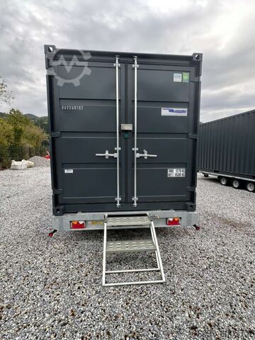 Inne Other Containertrailer  für 20 Fuß Seefrachtcontainer