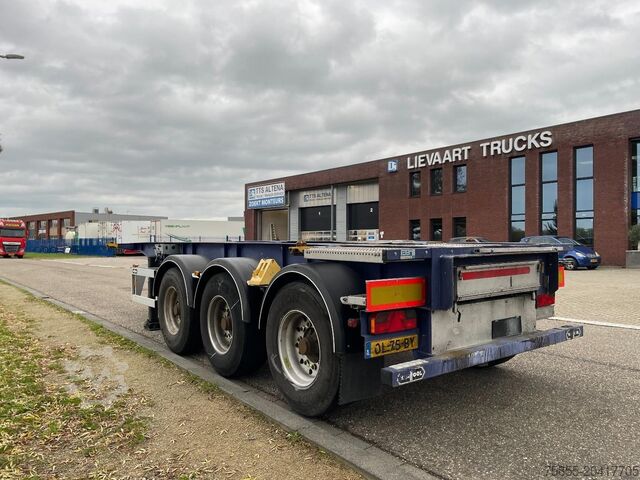 Containertransport Van Hool 3B2013 20FT Tank / ADR / NL trailer / Liftaxle
