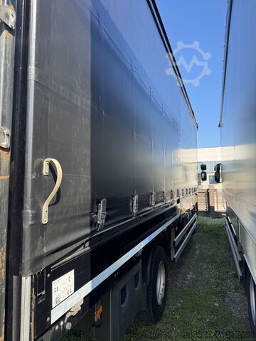 φορτηγό πλατφόρμα με μουσαμά DAF LF 290