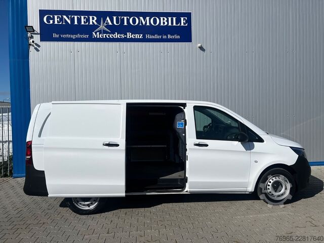 Furgone MERCEDES-BENZ Vito 110 LANG 6G KLIMA TEMPOMAT 3-SITZE SCHRÄNKE