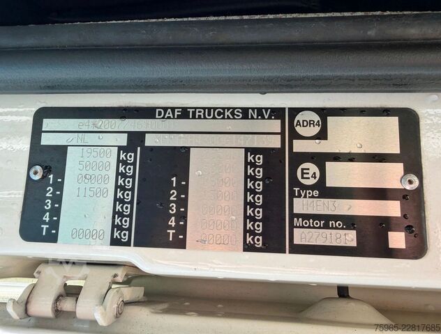 Standard tractor unit DAF XF 460 SSC 2x TANKS NEW TIRES TOP CONDITION NL T