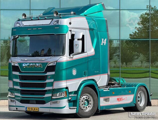 Tractor estándar SCANIA R450 EURO 6 FULL AIR RETARDER 2x TANKS HOLLAND-T