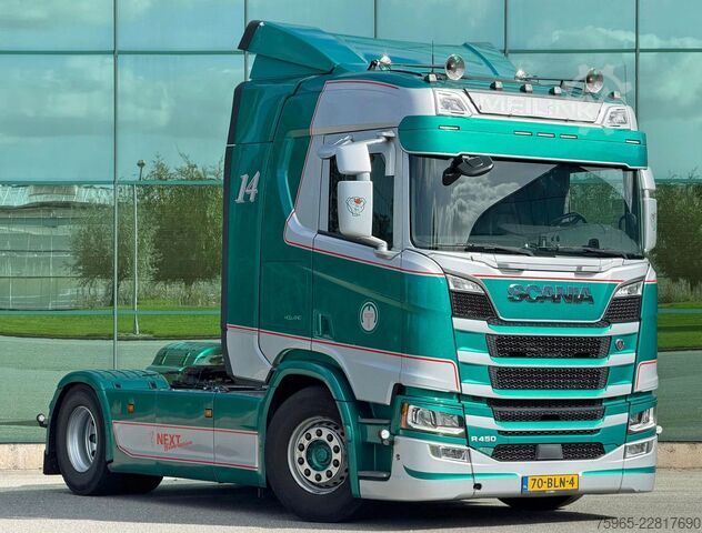 Tractor estándar SCANIA R450 EURO 6 FULL AIR RETARDER 2x TANKS HOLLAND-T
