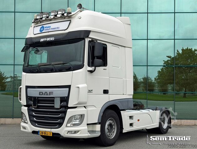 Cap tractor standard DAF XF 460 SSC INTARDER - RETARDER PTO + HYDRAULICS