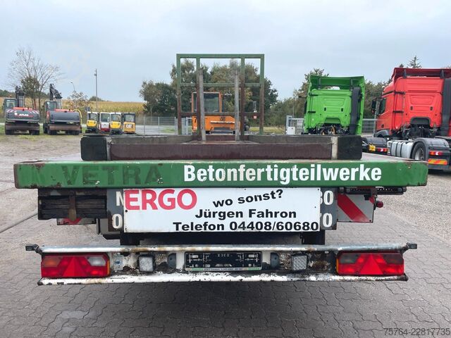 Open trailer  7,25m Wilken Pritschenanhänger / Tandem