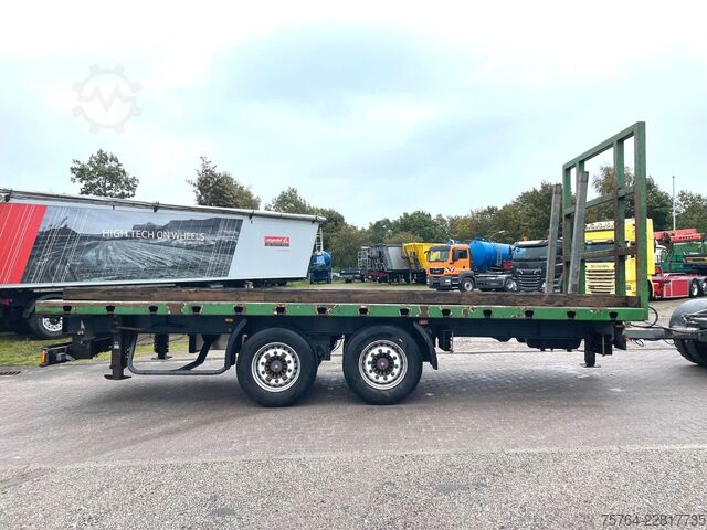 Open trailer  7,25m Wilken Pritschenanhänger / Tandem