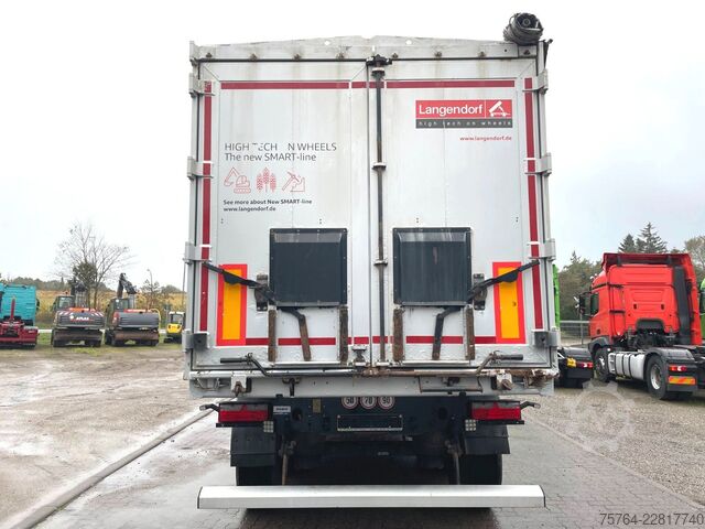 Tiptrailer LANGENDORF ca. 61m³ Kippauflieger / Kombitür / Alufelgen