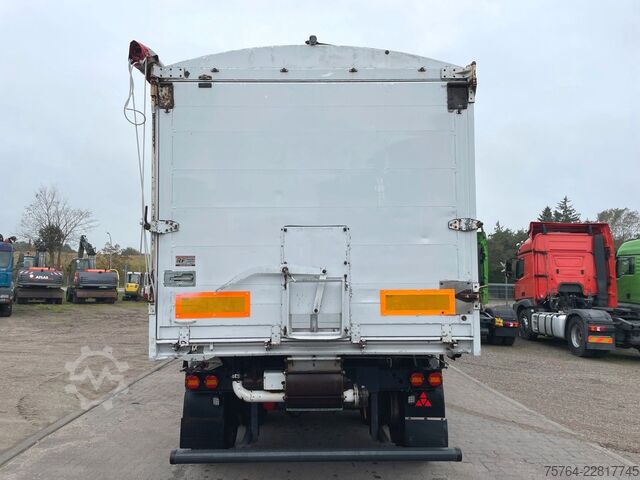 Tipper semitrailer KEMPF ca. 50m³ 2-Seiten Kombikipper/Schleuse/Alufelgen