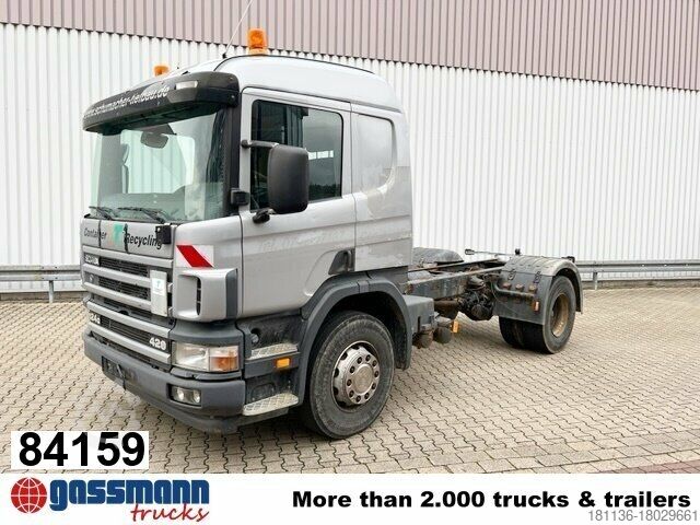 Kamyon şasisi Scania 124G 420 4x2, Retarder