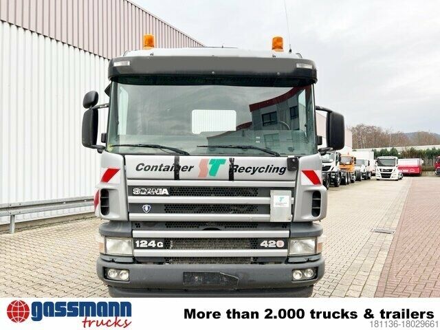 Kamyon şasisi Scania 124G 420 4x2, Retarder