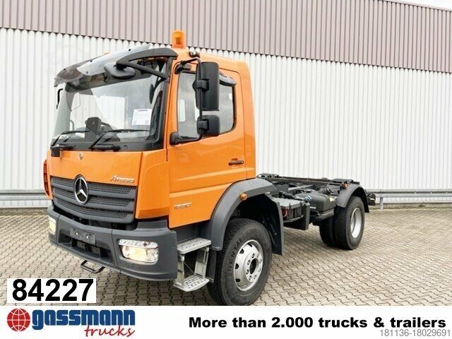 Vrachtwagenchassis Mercedes-Benz Atego 1630 AK 4x4, 2x Nebenantrieb, Rechtslenker