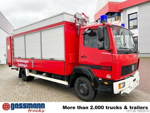 Feuerwehrfahrzeug Mercedes-Benz LK 914 4x2, Gerätewagen für Gefahrgut,