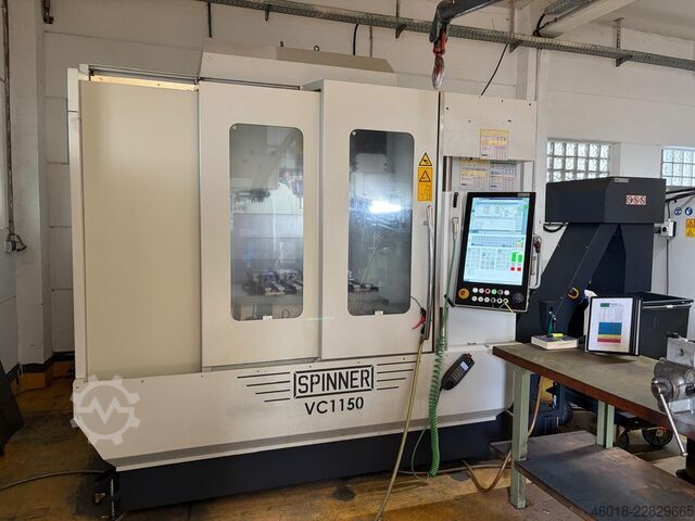 Vertikalt bearbejdningscenter Spinner VC1150
