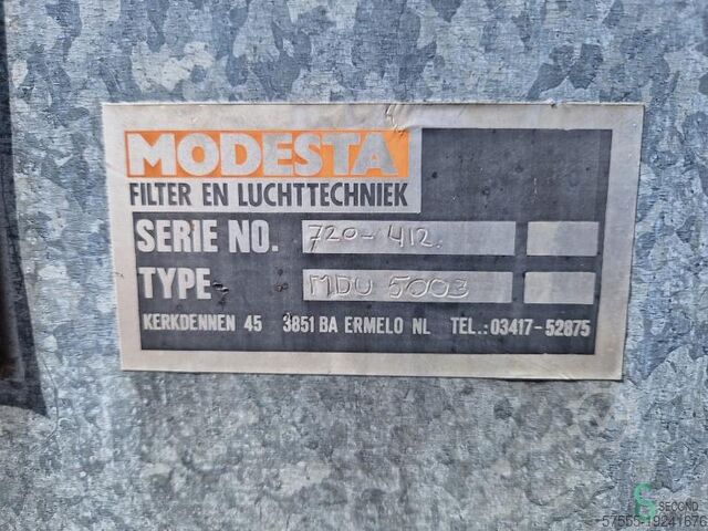 Sistemas de aspiração Modesta MDU 5003 Modesta MDU 5003