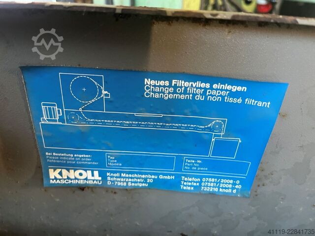 Sistema de filtración Knoll PF100  