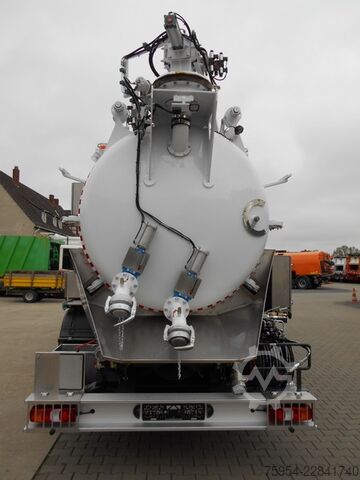 Camión cisterna de vacío Mercedes-Benz Actros 2543 L 6x2 / Faros 14/1 piston