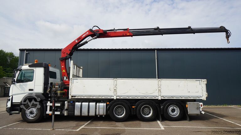 Vrachtwagen met kraan Volvo FMX 460 8X4 OPEN BOX WITH HIAB X-HIPRO 232 E-3 ...