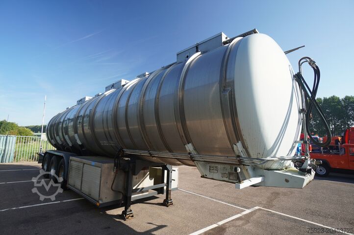 Serbatoio Dijkstra 3 AXLE CHEMIE TANK TRAILER 42 m3