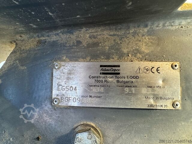 Talajtömörítő Atlas Copco LG504