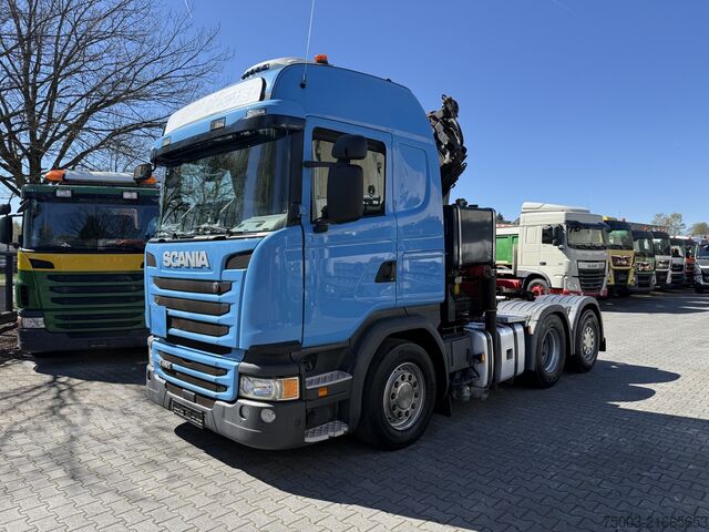Standard tractor unit Scania G450 6X2 Kran Palfinger PK 26002