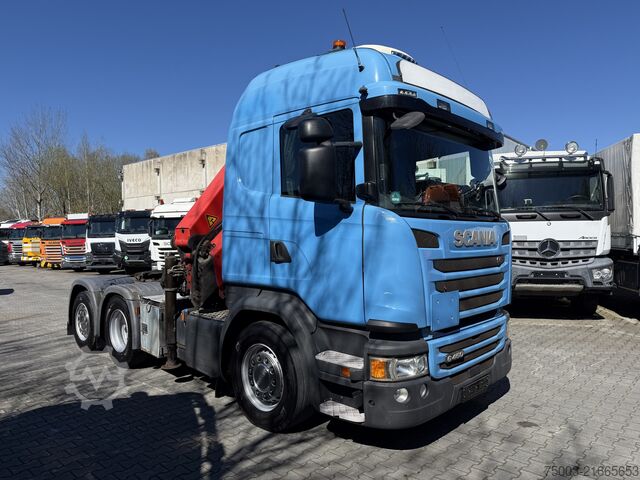 Standard tractor unit Scania G450 6X2 Kran Palfinger PK 26002