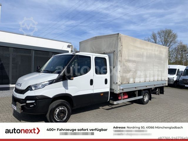 Perdeli panelvan IVECO Daily 70C18H DoKa *Werkstatt* LBW+7-Sitze 5007