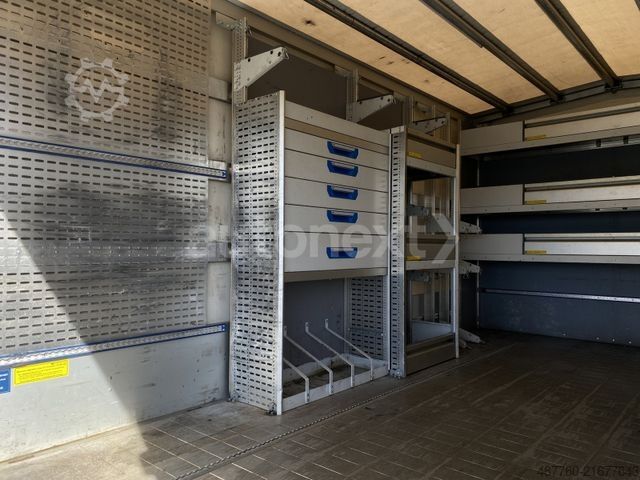 Perdeli panelvan IVECO Daily 70C18H DoKa *Werkstatt* LBW+7-Sitze 5007