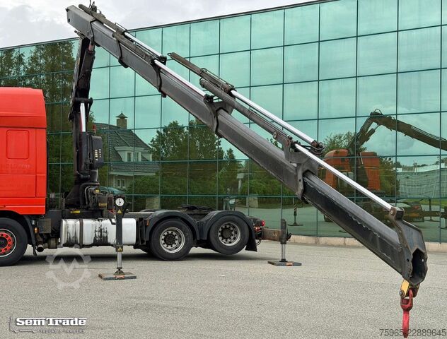 Τυπική μονάδα τράκτορα DAF XF 105 FTS SSC EURO 5 6X2 FASSI F330D.25 33 TON/