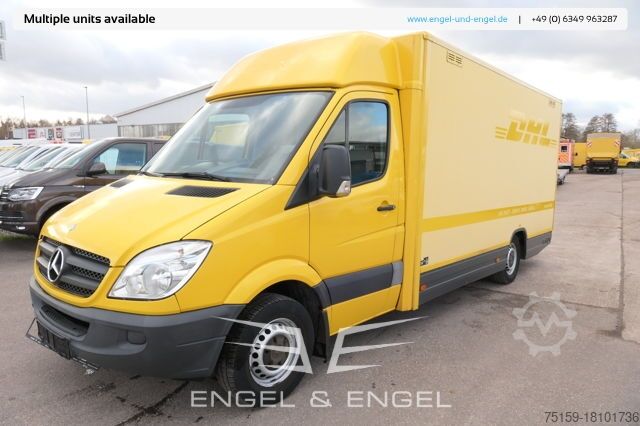 Boxvogn mercedes-benz SPRINTER 310 CDI MAXI EURO-5 KOFFER REGALE KAMERA DURCHGANG
