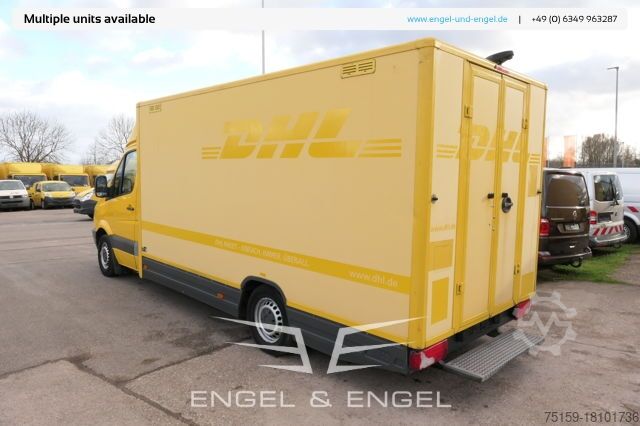 Boxvogn mercedes-benz SPRINTER 310 CDI MAXI EURO-5 KOFFER REGALE KAMERA DURCHGANG