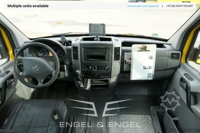 Boxvogn mercedes-benz SPRINTER 310 CDI MAXI EURO-5 KOFFER REGALE KAMERA DURCHGANG