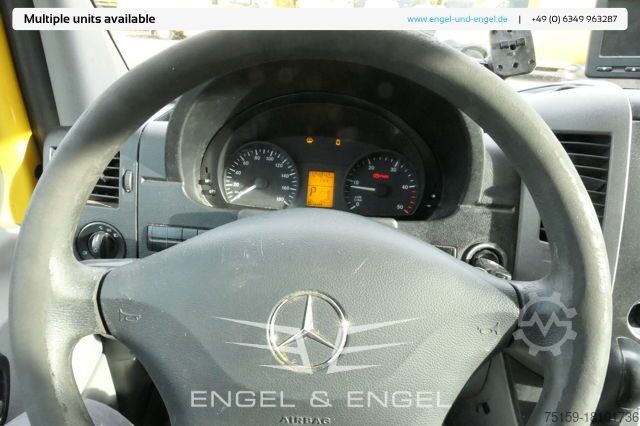 Boxvogn mercedes-benz SPRINTER 310 CDI MAXI EURO-5 KOFFER REGALE KAMERA DURCHGANG