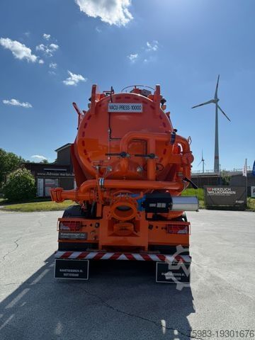 Vacuümtankwagen MAN Naaktgeboren VACU PRESS 10.000 TGS 41.440 BB 8X4