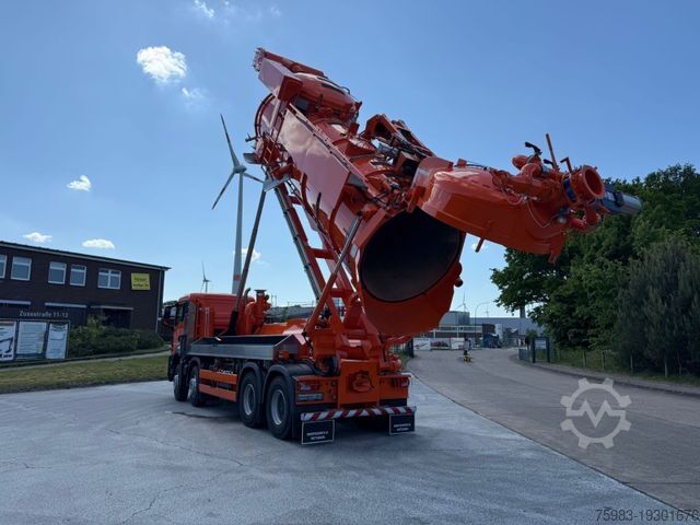 Vacuümtankwagen MAN Naaktgeboren VACU PRESS 10.000 TGS 41.440 BB 8X4