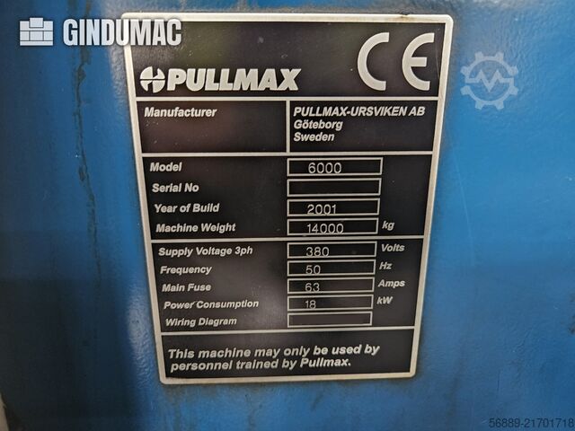 Pullmax 6000 CNC Pullmax 6000 CNC