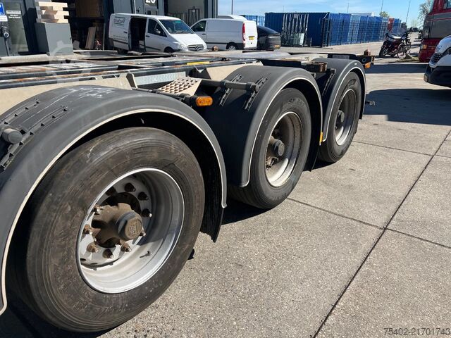 Transport af containere D-TEC FLEXITRAILER FT-HD-S / 3x Extendable / 1x Lift ...