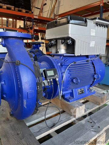 Einstufige Spiralgehäusepumpe mit FU KSB Etabloc 125-100-315 GG