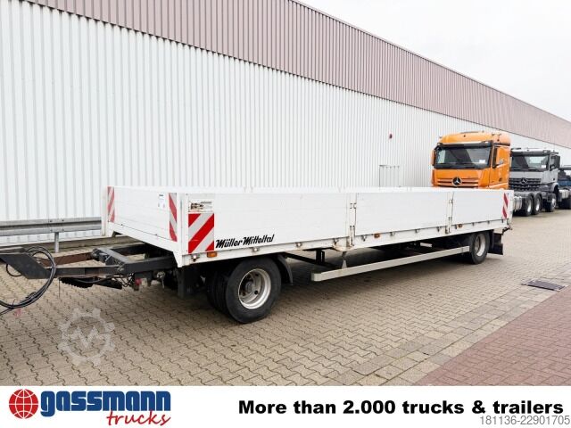 Åben trailer med presenning Müller-Mitteltal TP-BW 20,0, Twist-Lock