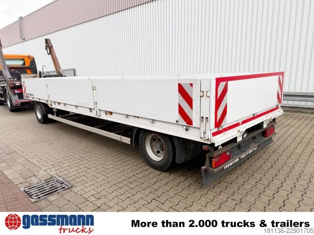 Åben trailer med presenning Müller-Mitteltal TP-BW 20,0, Twist-Lock