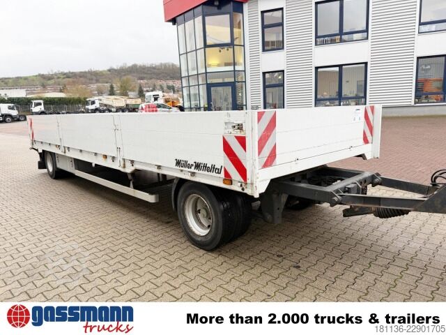 Åben trailer med presenning Müller-Mitteltal TP-BW 20,0, Twist-Lock