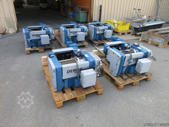 Seilzug Hubwerk Kran Hallenkran Demag DR Seilzug Hubwerk 1000 + 1600KG EKDR Hub 12m Brückenkran Kran 400V SWP