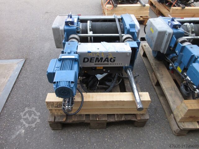Seilzug Hubwerk Kran Hallenkran Demag DR Seilzug Hubwerk 1000 + 1600KG EKDR Hub 12m Brückenkran Kran 400V SWP