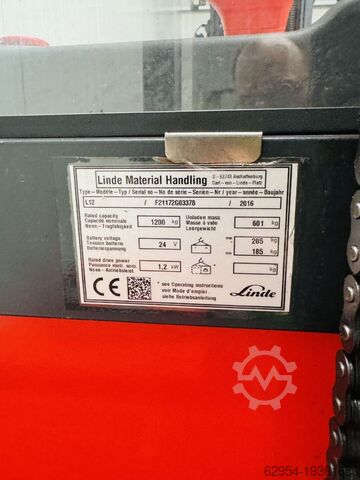 Hoogheffende truck Linde L 12 kurze Gabel 1000mm