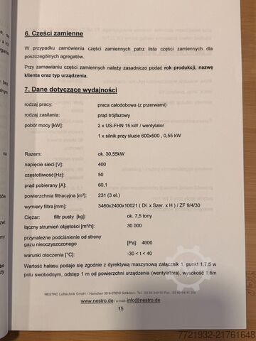 Stacionarni ekstrakcioni sistem Nestro 371009SEW