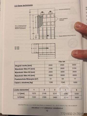 Stacionarni ekstrakcioni sistem Nestro 371009SEW