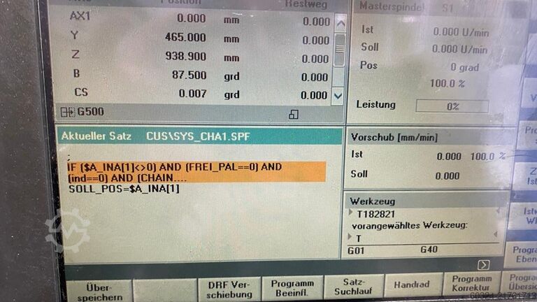 CNC-bearbetningscenter - horisontellt HüLLER HILLE NBH 170